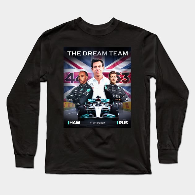 Dream Team W13 Long Sleeve T-Shirt by throwback